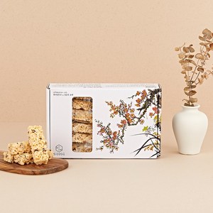 옛사랑한과X정동복 담양 명인 수제 쌀강정 선물세트 답례품, 1박스, 360g