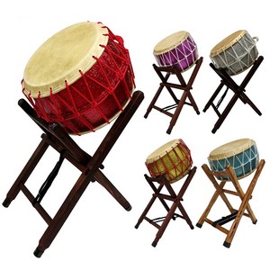 반짝이 고고 난타북 세트 (1자 3치), 보라, 하얀줄, 일반받침대, 1개