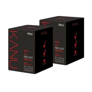 맥심 카누 마일드 로스트 아메리카노, 0.9g, 30개입, 2개