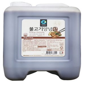 대상 청정원 불고기양념진 고기양념 10kg, 1개