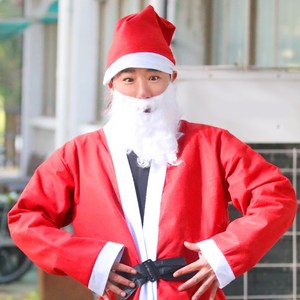 스투피드 X-MAS 크리스마스 산타복, 1세트, 5종 부직포