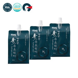 덕유산 수 수소워터, 500ml, 80개