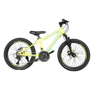 서브루나 220D 알루미늄 21단 MTB 자전거, 네온라임