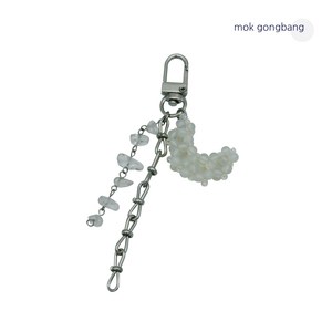 [모크공방] Moon Light Key Ring, 1개