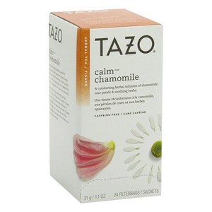 Tazo Hot Tea Filterbag Calm Chamomile 24 count Pack of 6 FILTERBAG