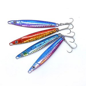 농어메탈지그 마이크로메탈지그 크롬 루어, 8g, 오렌지, 1개