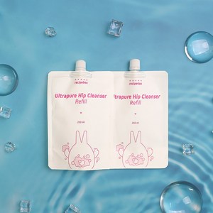 레시피박스 유아 울트라퓨어 아기 엉덩이 클렌저 리필 2개, 1세트, 500ml