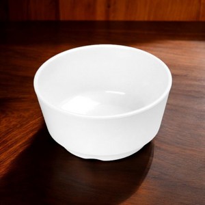 미색 일식공기 대 그릇 일식 식당 뷔페 국수 장국, 1개