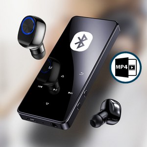 SeAh MP3플레이어 MP4 동영상플레이어 학생용 블루투스, 8GB