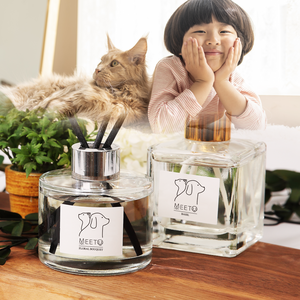 미트유 반려동물 강아지 고양이 디퓨저 사각 120ml, 로즈마리