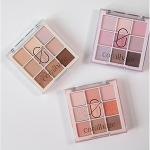 코랄헤이즈 무드 블렌딩 섀도우 팔레트 3color 택1, 03 핑크 문, 1개