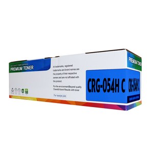 CRG-054H CRG-054 카트리지 MF645Cx MF643Cdw LBP623Cdw LBP621Cw 호환 디디토너, 파랑, 대용량, 1개