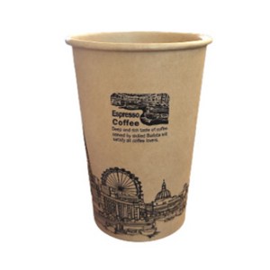 오리진티앤디 크라프트종이컵 런던 13oz(380ml) 1000개, 1개