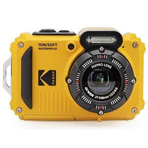 코닥 Kodak 컴팩트 디지털 카메라 PIXPRO WPZ2 방수 방진 옐로우, 1개