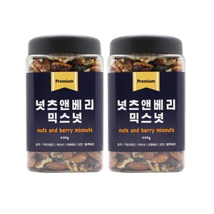 넛츠데이 넛츠앤베리믹스넛 400g, 2개