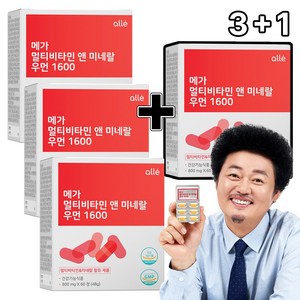 종합비타민 미네랄 멀티비타민 우먼 60정, 4개