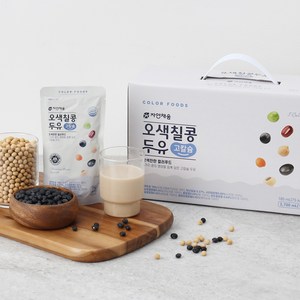 자연채움 오색칠콩두유 고칼슘, 185ml, 20개