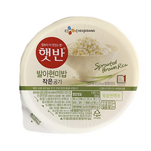 CJ제일제당 햇반 발아현미밥 작은공기 130g 30개