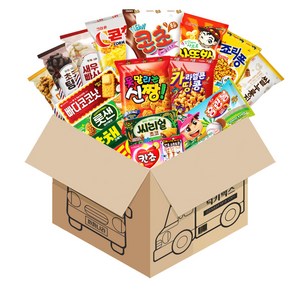 까까나라 갓까성비 과자 세트, 1세트, 과자 17p