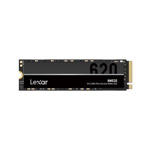 [공식수입사] 렉사 Lexar NM620 M.2 2280 PCIe Gen 3x4 NVMe SSD, 512GB