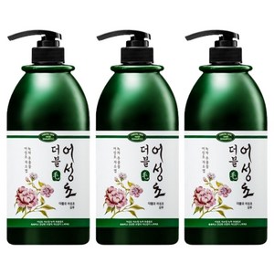 더블모 어성초 두피 샴푸 플로럴향, 1000ml, 3개