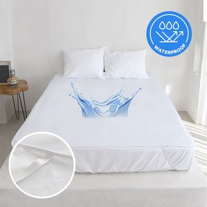 100% 방수 침대 매트리스패드 커버 밴드형 SS Q K 주문제작 가능 [솜담]