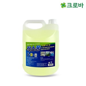 크로바 락스퐁 피톤치드향 4L 13L 욕실바닥청소 욕실세제 락스와 세제를 한번에!, 1개