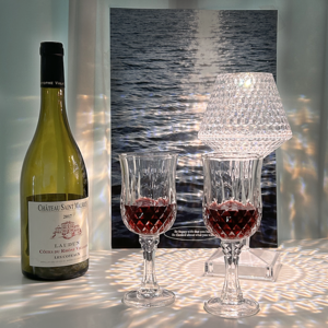 헤이루미 홈카페 고블렛 잔, 2개, 엔틱 고블렛