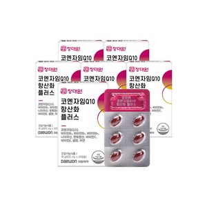 코엔자임Q10 6박스, 30정, 6개