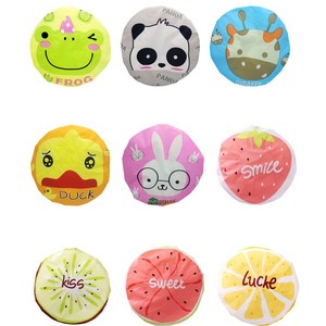 샤워캡 샤워모자 9가지디자인 방수샤워캡 세안모자 레인래빗, 판다, 1개