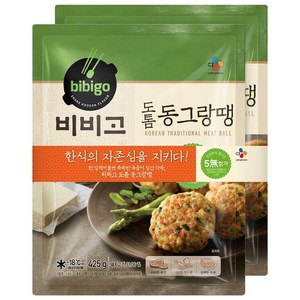 [씨제이] CJ 비비고 도톰 동그랑땡, 425g, 2개