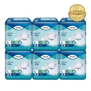 테나 수퍼 특대형 10매x6팩 (총60매) 성인용기저귀 요실금 남녀공용 장시간 속기저귀, 6개