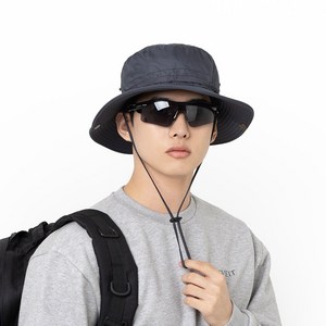 헤브잇 등산모자 남녀공용 버킷햇 캠핑모자 R17, 차콜