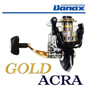 바낙스 골드아크라 스피닝릴 2500-4000 울트라 락시스템 9베어링 고강도 알루미늄스풀, 4000, 1개