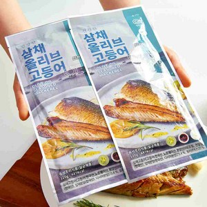 (청연수산) 상온보관+전자레인지 1분 삼채올리브고등어, 1개, 120g