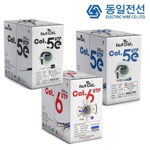 동일전선 CAT.5e UTP 랜케이블 박스 300M, 동일전선 CAT5E 300M(옥외용), 1개