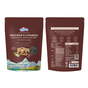 메르베르 마카다미아초코칩 쿠키 모유수유 산모 선물용 디저트 수제, 120g, 1개