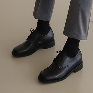 힐끔 남성 가죽 말로 구두