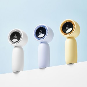 딜팩토리 미니 손선풍기 핸디형 휴대용 무선 손풍기, (Best)노랑/파랑