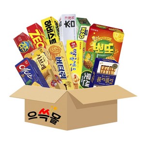 으쓱몰 과자세트 비스켓 사무실 탕비실 간식, 1개