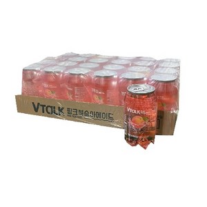 브이톡(V톡) 복숭아향350ml 2, 350ml, 288개