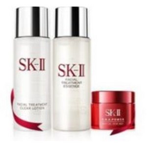 sk2 여행용미니세트 / sk2 클리어30 + 피테라30 + 크림2.5 x 2 + 화장솜30매증정, 1세트