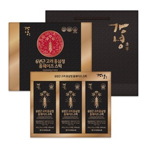 한국양봉농협 6년근 고려 홍삼정 올웨이즈 스틱 30포 + 쇼핑백, 1개, 300g
