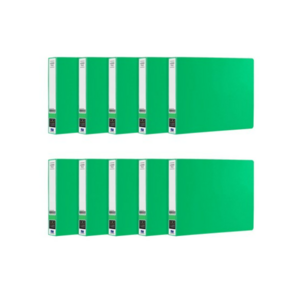 희망사무포인트 PP 세금철 A6 HC526, 녹색, 10개