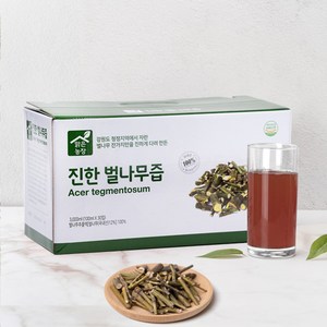 진한 벌나무즙 (100ml x 30포) 국내산 100%, 3L, 1개