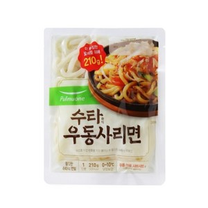 풀무원 수타식 우동사리면 210g, 아이스박스 포장, 1개