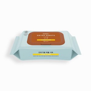 쿤달 시그니처 10배 초고농축 리치 퍼퓸 드라이시트 일랑일랑향 본품 80p, 1개, 80매
