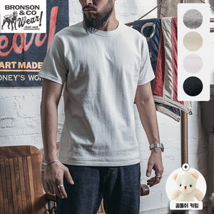 브론슨 톰킨스 루프휠 헤비코튼 반팔 티셔츠