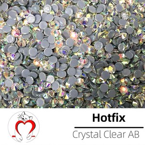 핫픽스 크리스탈 / AB 모음, 2개, CrystalAB