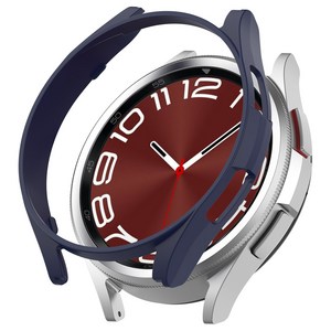 아이티스타일 갤럭시워치4 클래식 무광 PC 보호케이스 42mm 46mm, 미드나잇블루